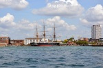 HMS Warrior v Historic Dockyard v Portsmouthu