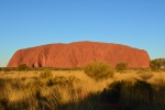 Uluru během západu slunce