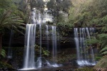 Vodopády Russell Falls v NP Mount Field