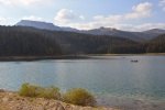 Černé jezero v NP Durmitor