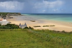Umělý přístav Mulberry v Arromanches-les Bains
