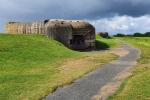 Německé baterie v Longues-sur-Mer