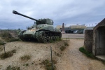 M4A1 Sherman Memorial na pláži Utah
