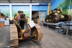 Expozice 1. sv. války v tankovém muzeu Musee DesBlindes v Saumuru