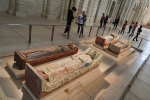 Hrobky Plantagenetu včetně Richarda Lví srdce ve Fontevraud-l'Abbaye