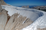 Marmolada - ledovcový převis
