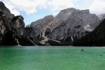 Lago di Braies - pohled na jih