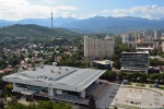 Palác republiky a Koktobe v Almaty