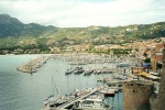 Calvi - Přístav z Citadely