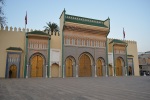 Brána do královského paláce ve Fesu
