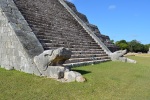 Detail Castillo Temple Of Kukulcan  v Chichen Itzá