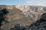 Jebel Shams - výhledy z Balcony walk
