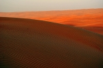 Wahiba Sands - duny při svítání