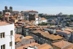 Pohled na Porto z vyhlídky Miradouro Da Vitória