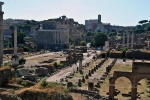 Forum Romanum z vyhlídky