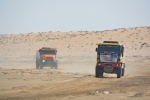 Tatra Jaroslava Valtra a Iveco Martina Macíka na trati Rally Dakar