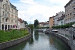 Ljubljana - Nábřeží řeky Ljubljanky