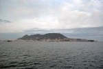 Pohled na Gibraltar z trajektu