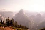 Yosemite NP - Glacier Point po ránu