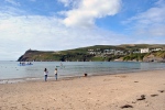 Pláž v městě Port Erin