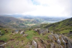 Pohled z The Old Man of Coniston v NP Lake District